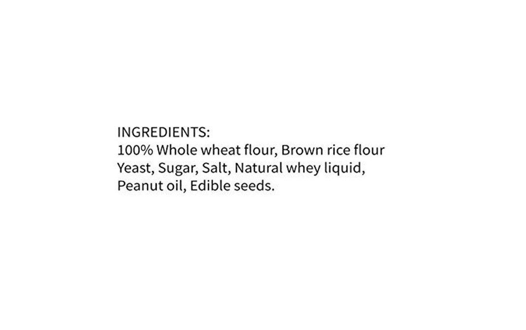 Happy Roots Whole Wheat Whey Crackers    Pack  125 grams